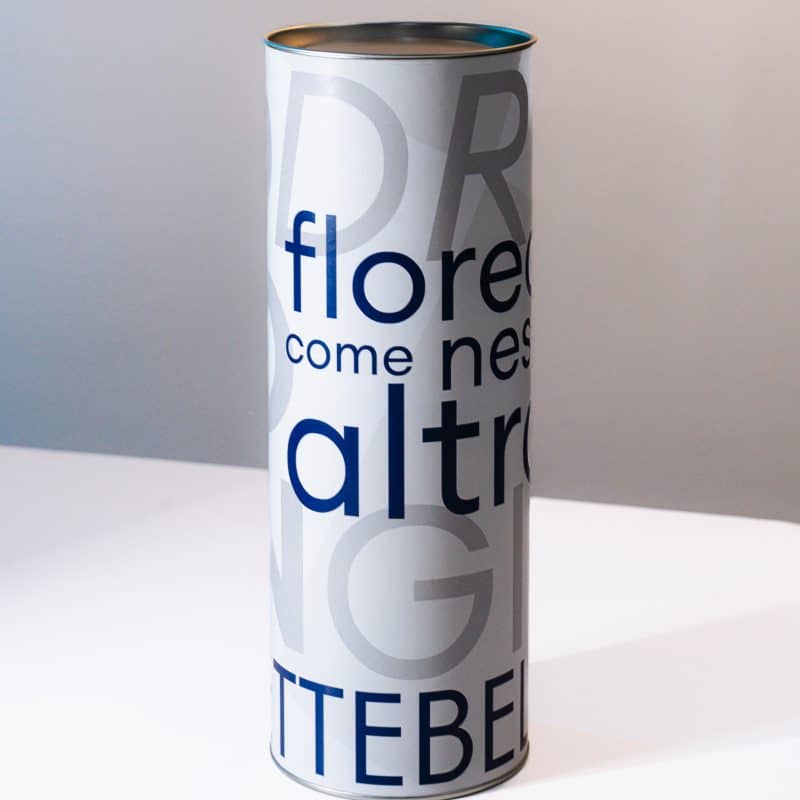 Settebello Gift Tube in Latta